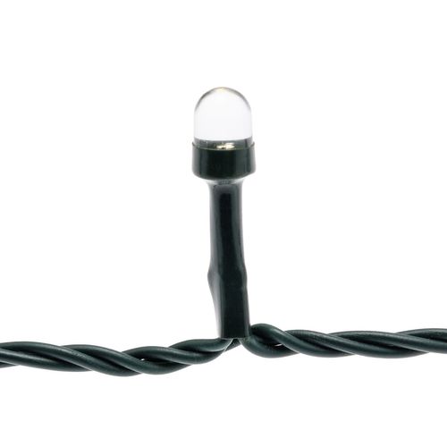 Catena luci 1000 Maxi LED ø8mm MultiFLASH DIAMOND mt 100-luce calda+flash luce fredda