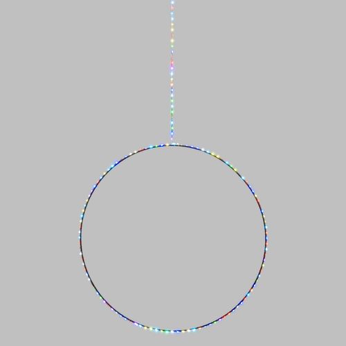 Cerchio 2D ø57cm MicroLED Multiflash RGB con cavo luminoso LT
