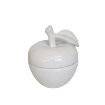 contenitore mela in ceramica
