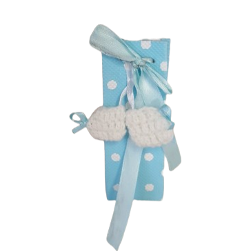 scatolina porta confetti pois