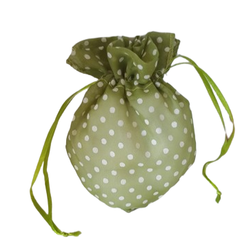 sacchetto pois organza confetti