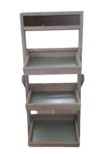scaffale grigio