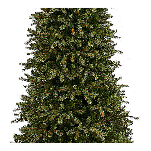Albero di Natale h.213 cm slim poly Jersey Fraser Fir Pencil-verde