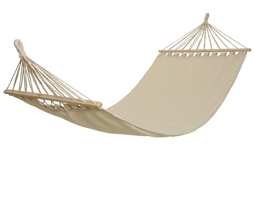 Amaca c/supporto in legno l.200xp.100xh.3-panna