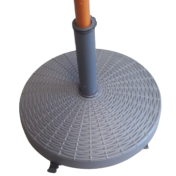Base per ombrellone d.52xh.35cm-grigio
