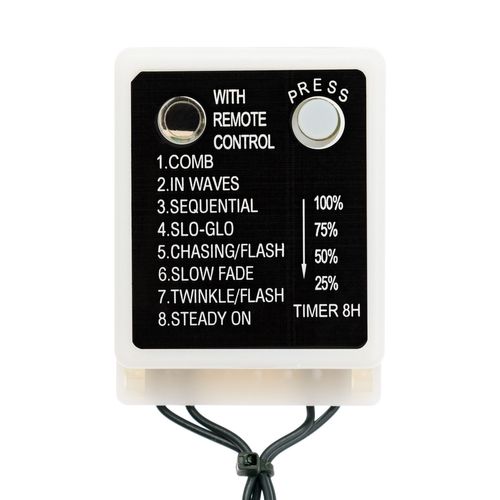Catena luci 500 Maxi led Diamante 50,5mt-bianco caldo