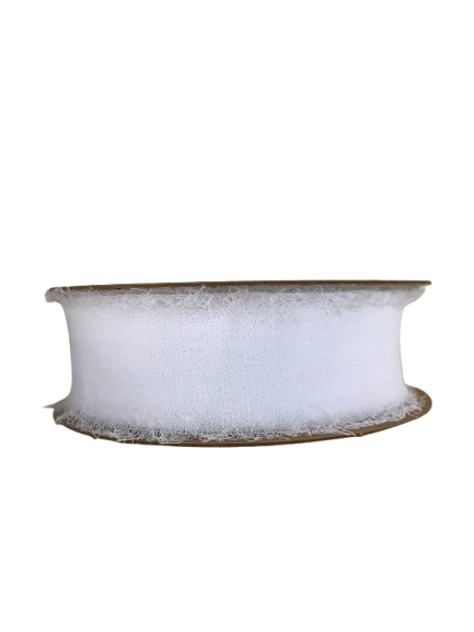 Nastro Chiffon mm 30x10 mt-bianco