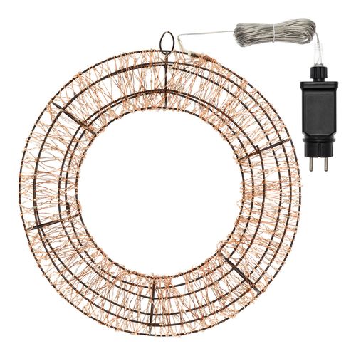 Corona Marrone 3D ø35cm HDM 1000 MicroLED Multiflash RGB-multicolor