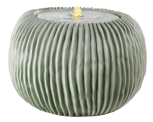 Fontana poliresina cactus dia 56cm Alt. 36 cm-verde
