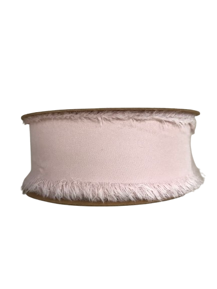 Nastro "Pigalle"effetto seta mm 35x10 mt-rosa nudo