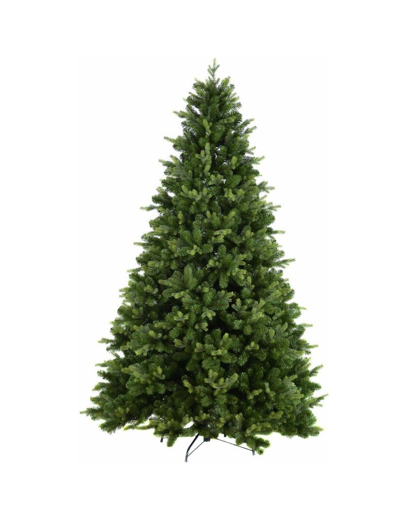 Albero Natale Poly Stanley h. 210 dia 135 ramo ad ombrello-verde