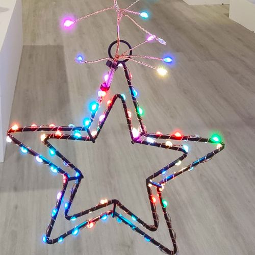 Tenda stelle Ice Cluster Light 950 MicroLED RGB 320xH 80cm-multicolor