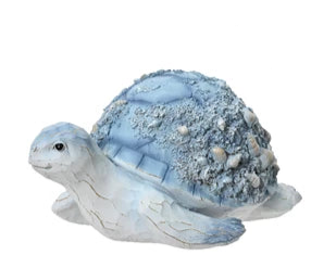 Tartaruga marina Lun.17cm Lar.22cm Alt.11cm-blu