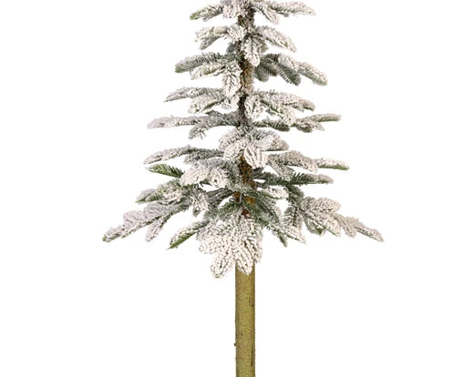 Albero Natale Alpine Fir snowy d.36xh.150cm-innevato