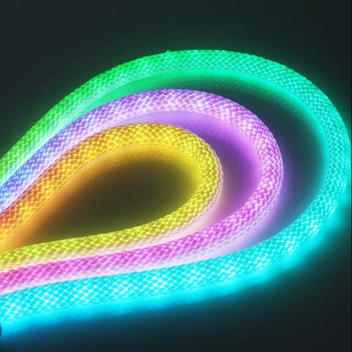 Corda nylon luminosa dragon light 10 metri IP67-AC220-420-color
