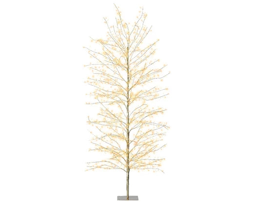 Albero Natale luci d.70xh.150cm 1350led- gold/warm white/classic warm