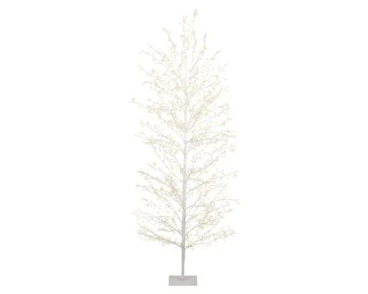 Albero luci white  D.70cm H.180cm Micro LED tree pvc steady outdoor white/warm white