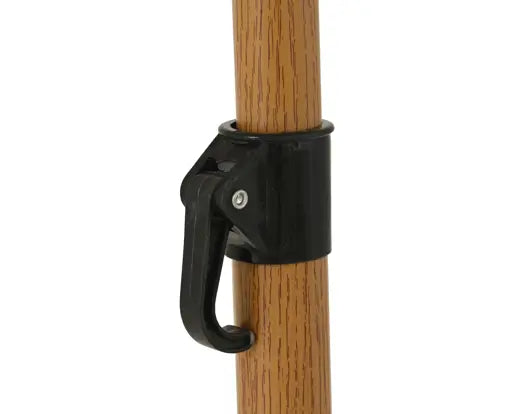 Ombrellone in alluminio con frange Dia.180cm Alt.216cm-verde
