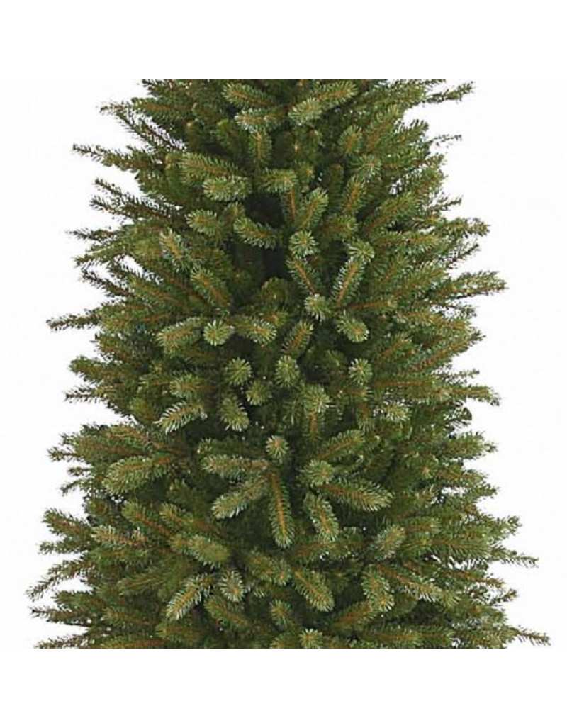 Albero Natale h.225cm Pino Poly Jersey Fraser Pencil-verde